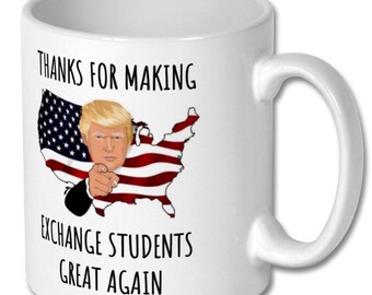 BEST EXCHANGE STUDENT mug, exchange student, exchange student mug, exchange student gift, exchange student gift idea
