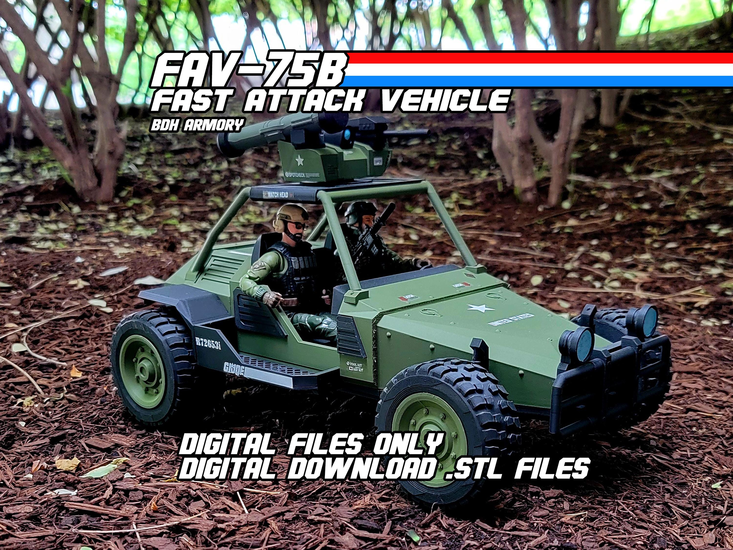 12 Inch Gi Joe Jeep - Etsy Canada