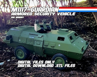 GI Joe 1/12 Skala M1117 Guardian ASV STL-filer