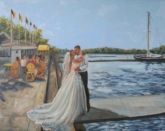 Live wedding painter | live wedding painter Chicago | Wedding painter | live wedding painting | live event painting | live painting