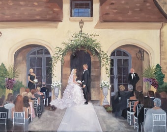 Live wedding painter | live wedding painter Milwaukee | Wedding painter | live wedding painting | live event painting | live painting