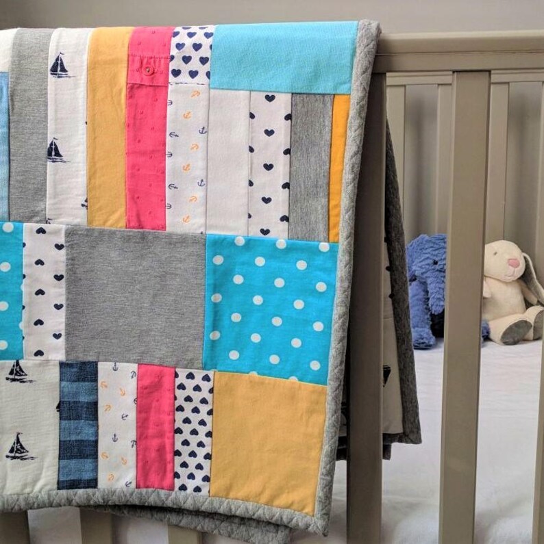 Keepsake Baby Clothes Blanket Memory Gift New Baby Present Etsy UK