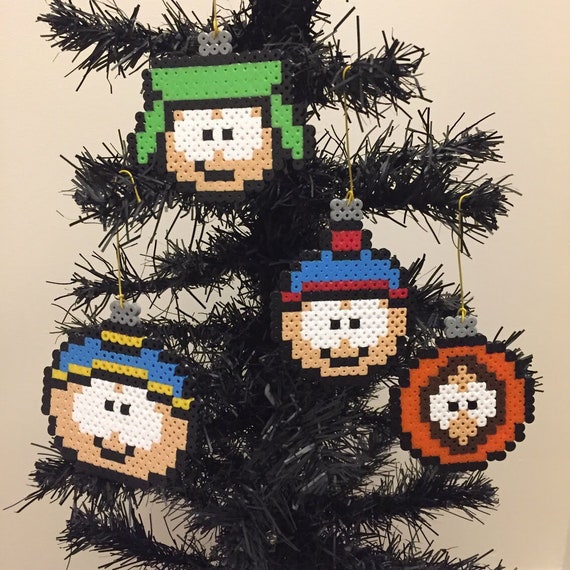 South Park Christmas Pixel Baubles Etsy