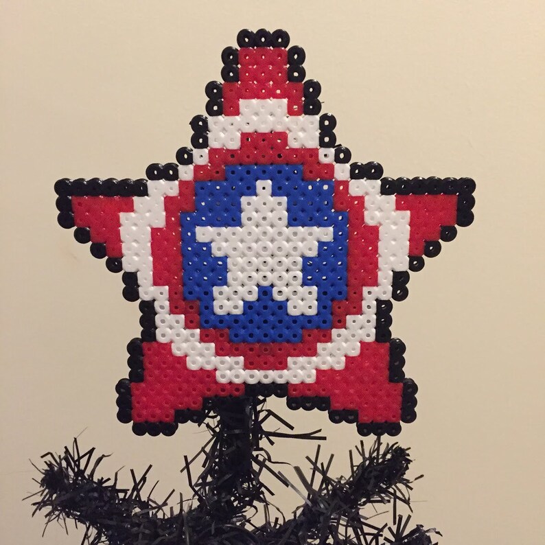 captain america tree topper