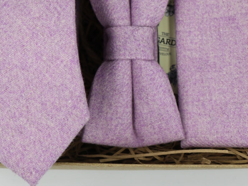 LIAM Lilac Tie Set Mens Necktie Gifts for Men Ties for Etsy