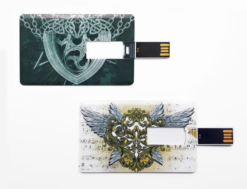 Credit card USB flash drive, 8 gb flash drive, USB gift box, flash drive USB 16gb, memory stick drive, tech gifts image 3