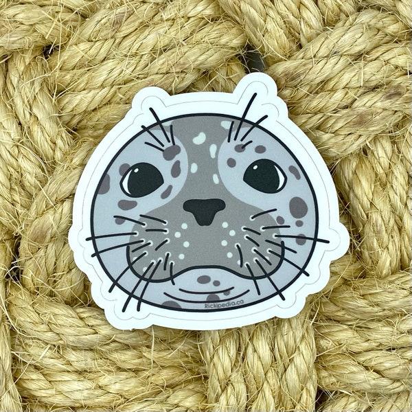 Vinyl Sticker - Harbour Seal - 3.5"