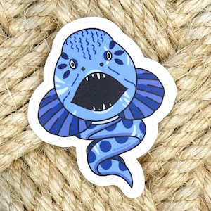 Vinyl Sticker - Wolf eel - 4.5&quot;