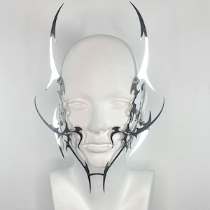 ARticle0003 | Head Piece | Metal Piece | Sci Fi | Tribal | Steel | Face Piece | Face Mask | Metal Mask |