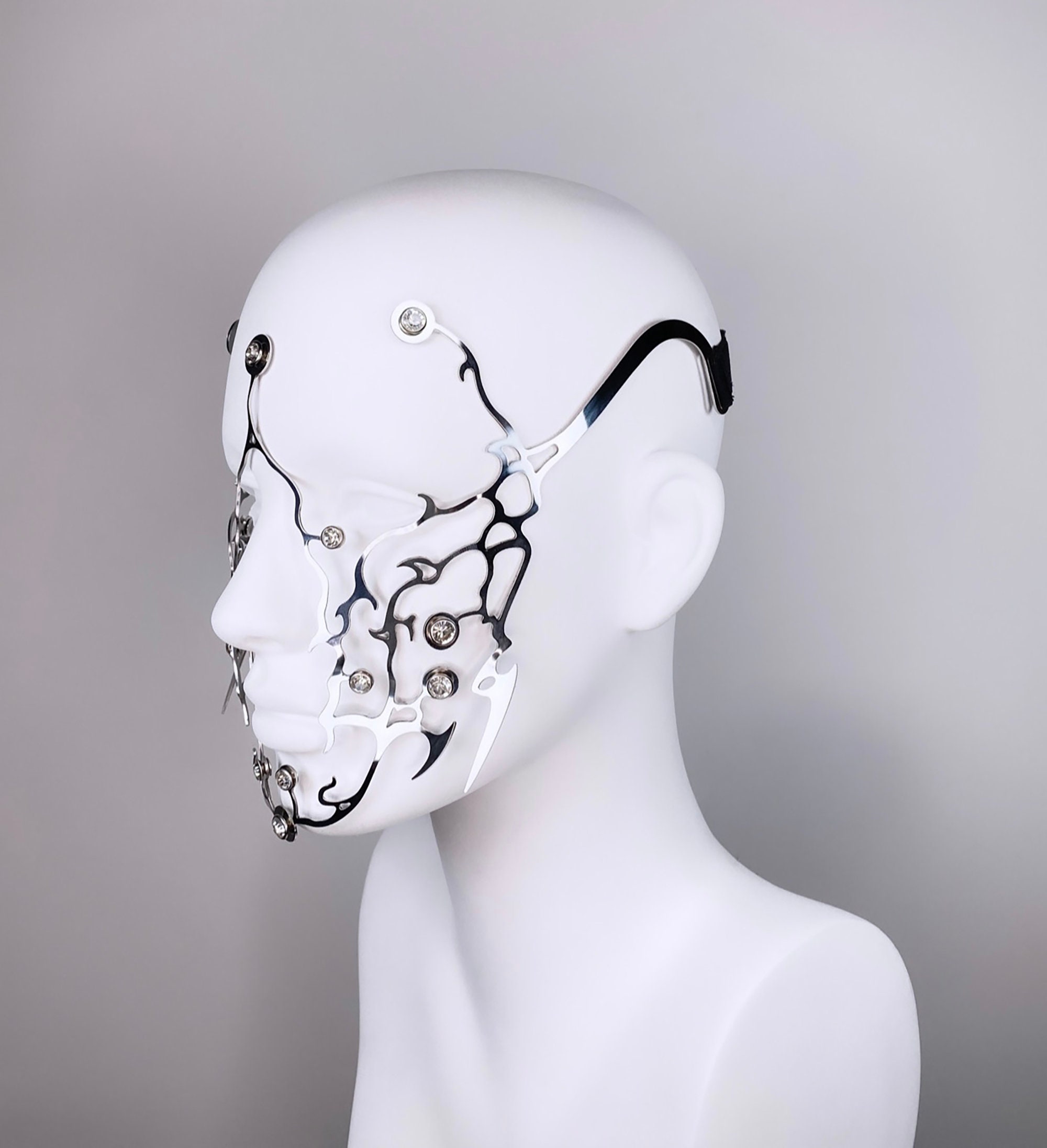 Article0008 | Head Piece | Metal Piece | Sci Fi | Tribal