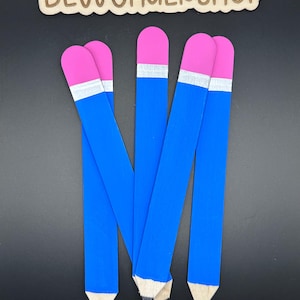Pencil Flip Sticks | Classroom Management Royal Blue