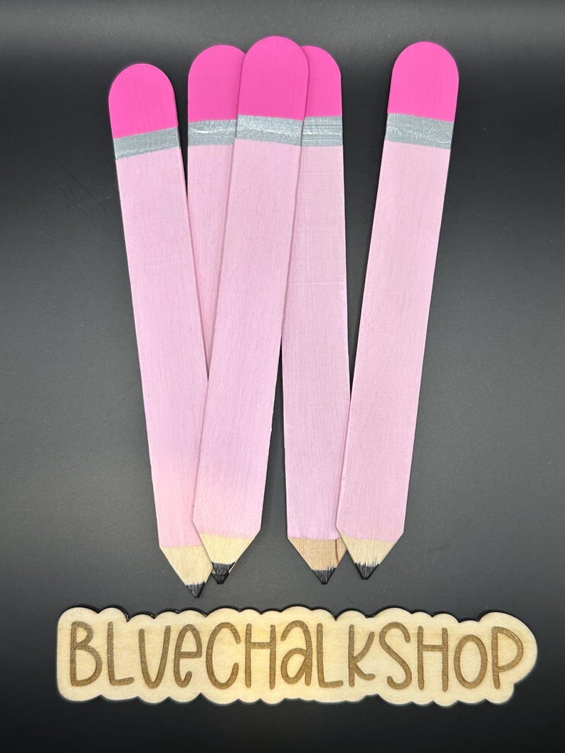 Pencil Flip Sticks | Classroom Management Lt Pink(BEST SELLER)