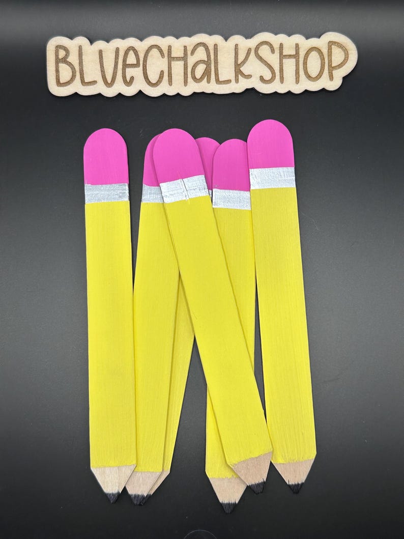 Pencil Flip Sticks | Classroom Management Yellow (BEST SELLER)