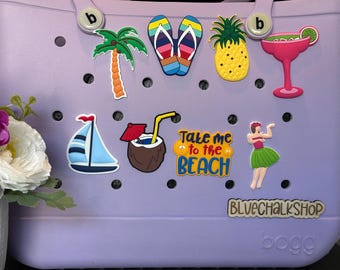 Beach Charm | Bogg Bag | Tote Charm | Bogg Charm
