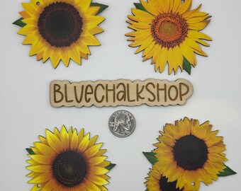 Large Sunflower Charm | Bogg Bag | Tote Charm | Bogg Charm