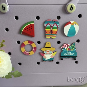 Summer Charm | Bogg Bag | Tote Charm | Bogg Charm | Bogg Accesories bild 1