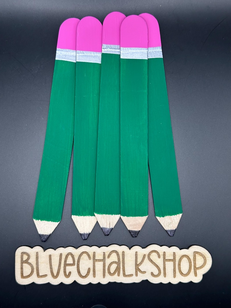 Pencil Flip Sticks | Classroom Management Kelly Green