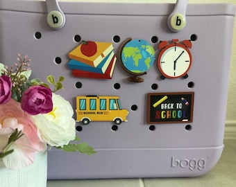 School Teacher Charm | Bogg Bag | Tote Charm | Bogg Charm | Bogg Bag Accessory
