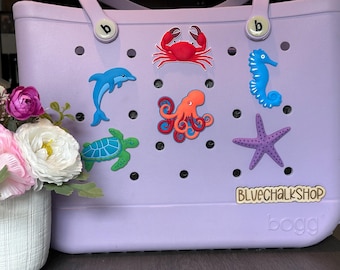 Sea Life Charm | Bogg Bag | Tote Charm | Bogg Charm
