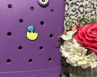 Dino Egg Charm | Bogg Bag | Tote Charm | Bogg Charm