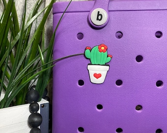 Cactus Charm | Bogg Bag | Tote Charm | Bogg Charm
