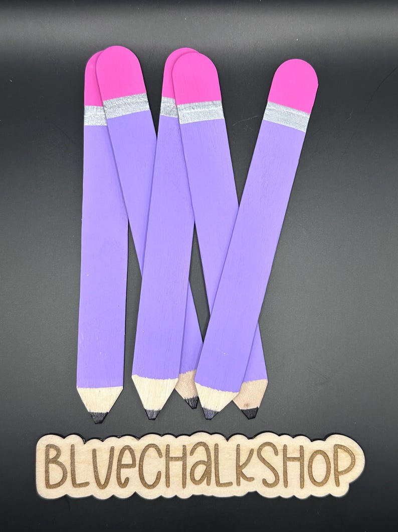 Pencil Flip Sticks | Classroom Management Lavendar