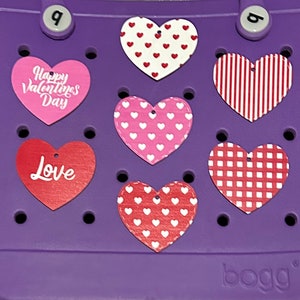 Valentines Day Charm | Bogg Bag | Tote Charm | Bogg Charm