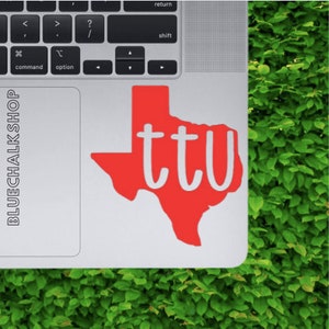 Texas Tech University | Texas Tech Sticker | TTU Sticker | Texas Tech Decal | TTU Decal | College Sticker | University Sticker | Car Sticker