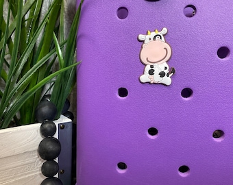 Cow Charm | Bogg Bag | Tote Charm | Bogg Charm