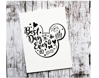 Vinyl Decal Truck Car Sticker Laptop Disney Rapunzel Tangled Best Day Ever