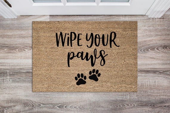 Download Free Wipe Your Paws Svg Dog Svg Door Mat Svg Dog Quotes Svg Etsy SVG Cut Files
