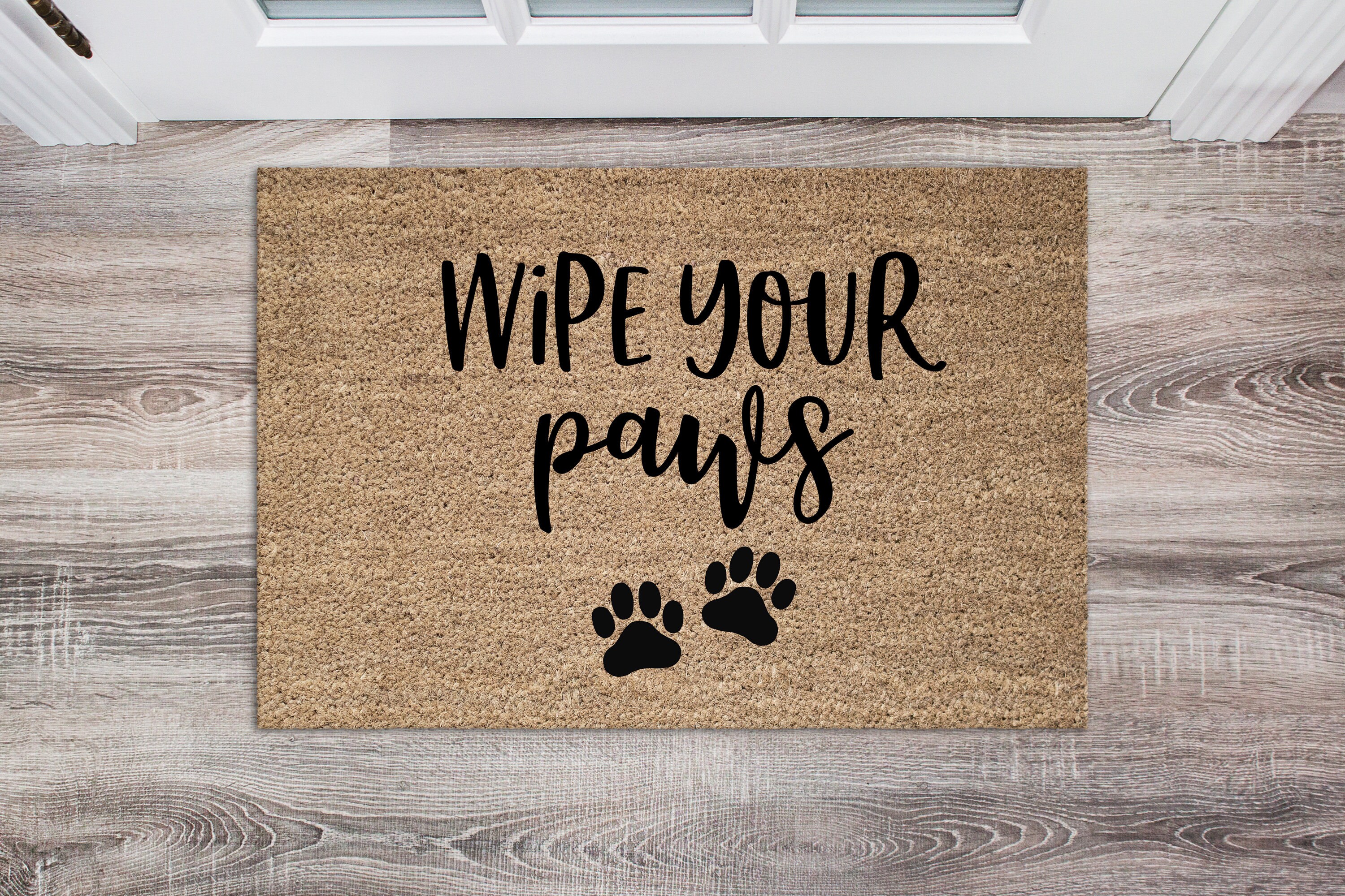 Wipe Your Paws Svg Dog Svg Door Mat Svg Dog Quotes Svg Etsy
