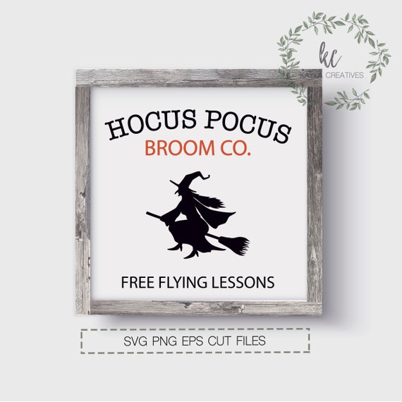 Hocus Pocus Svg Halloween Svg Hocus Pocus Broom Co Svg Fall Etsy