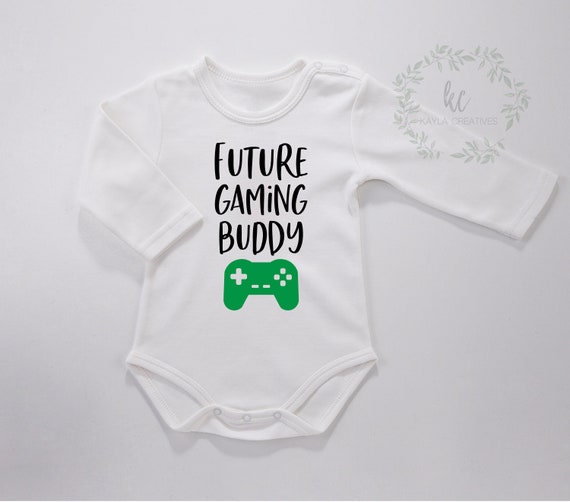 Download Future Gaming Buddy Svg Baby Onesie Svg Gamer Svg Newborn | Etsy