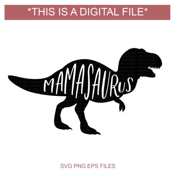 Download Mamasaurus Svg Babysaurus Svg Mommy And Me Svg Mom Dinosaur Etsy