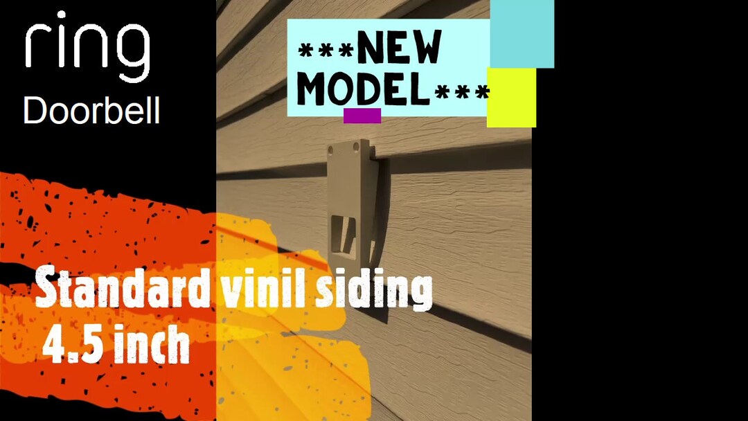 Ring Doorbell Vinyl Siding Mount Angle Adjustment for Ring Etsy