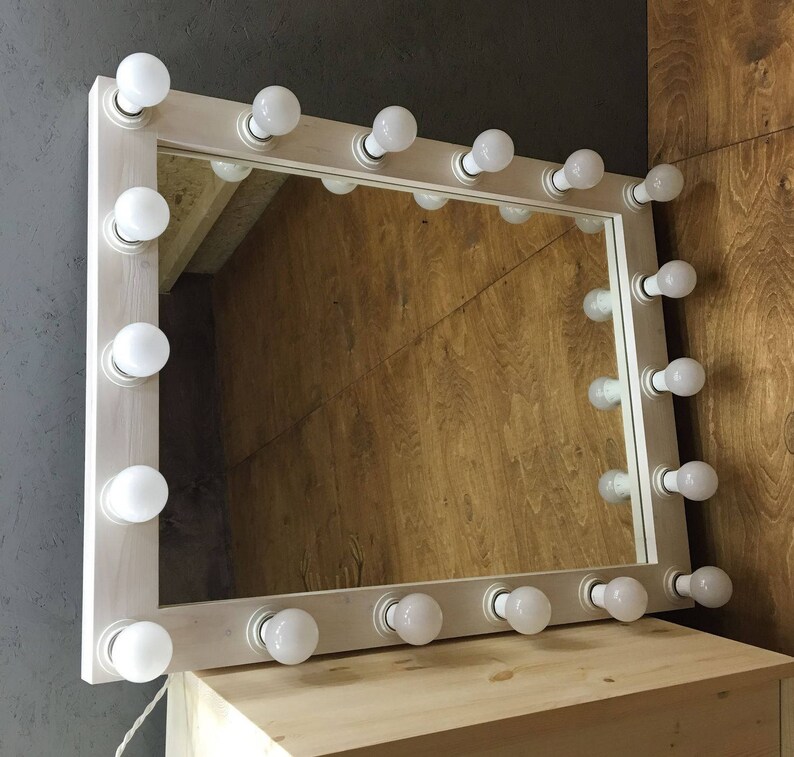 Vanity Mirror With Lights Hollywood Makeup Lamps For Lighted