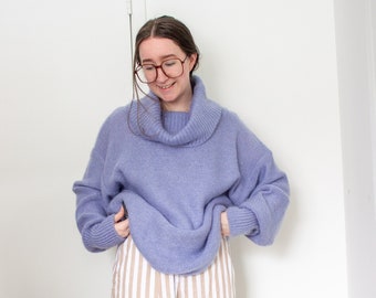 periwinkle sweater