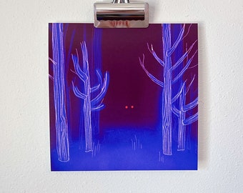 Beyond the Trees - Art Print