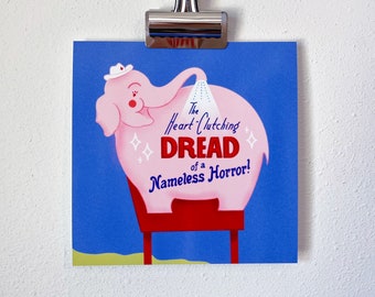 Heart Clutching Dread - Art Print