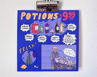 Potions - Art Print
