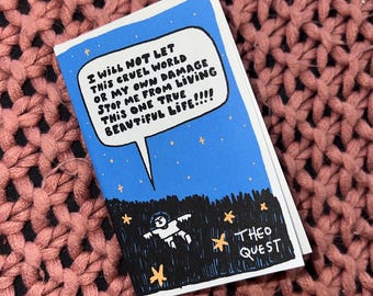 this one true beautiful life, a mini comic zine