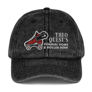 Theo Quest&#39;s Funeral Home & Roller Rink Hat
