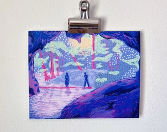 Cave - Art Print