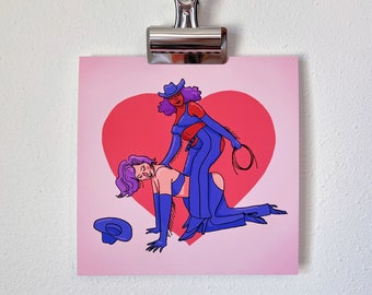 Sapphic Rodeo - Art Print
