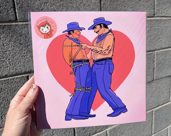 Gay Rodeo - Art Print