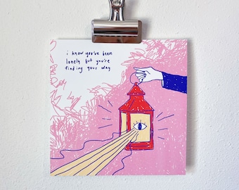 The Hermit - Art Print