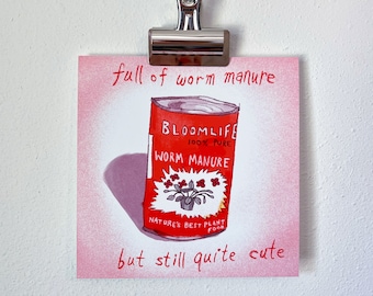 Worm Manure - Art Print