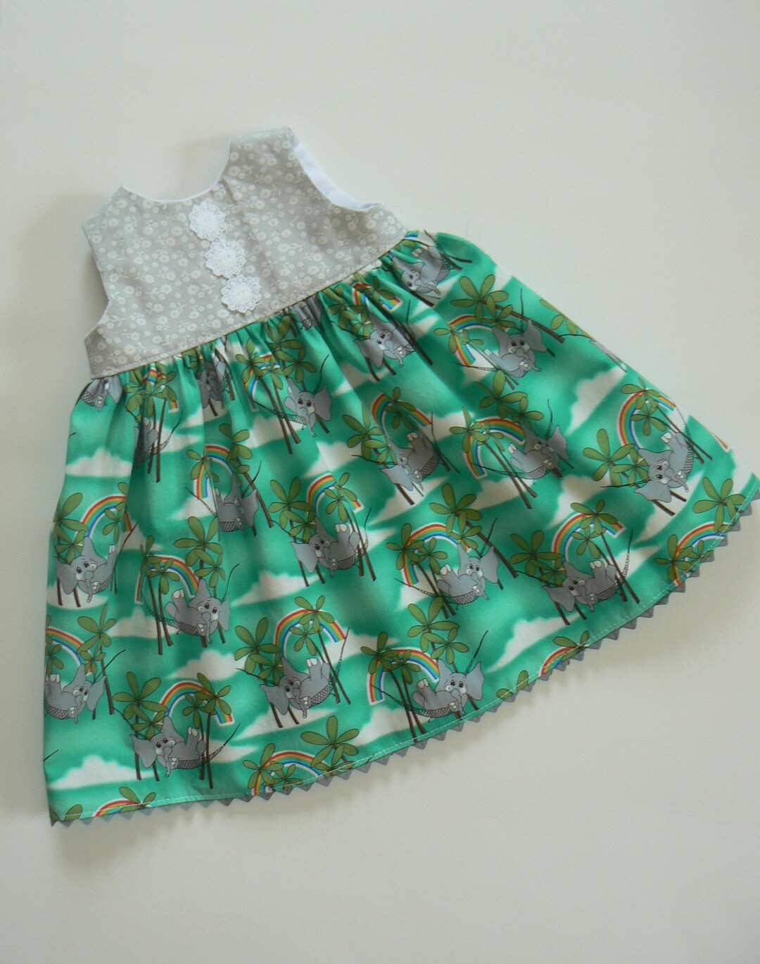 Baby Elephant Dress Baby Dumbo Dress Rainbow Baby Dress Etsy