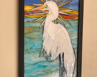 Sunset Egret